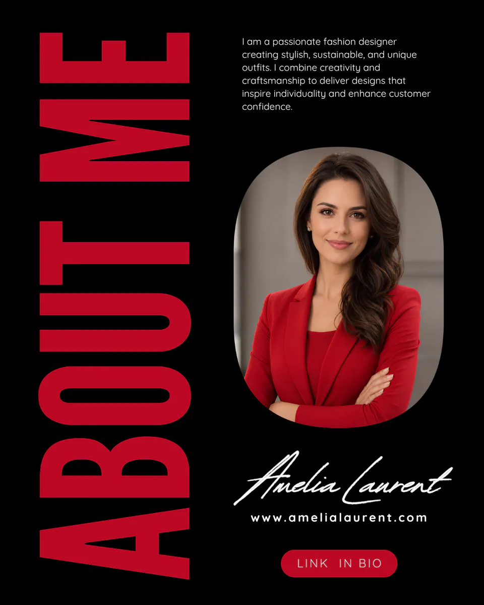 Amelia Laurent fashion story design